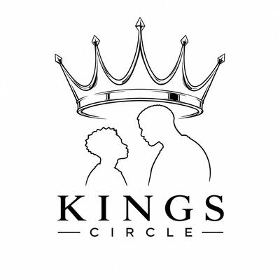 Kings-Circle logo: a crown above the silhouettes of a man and a boy